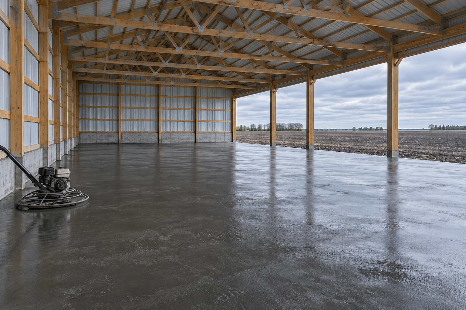 Pole Barn Foundation & Concrete Work