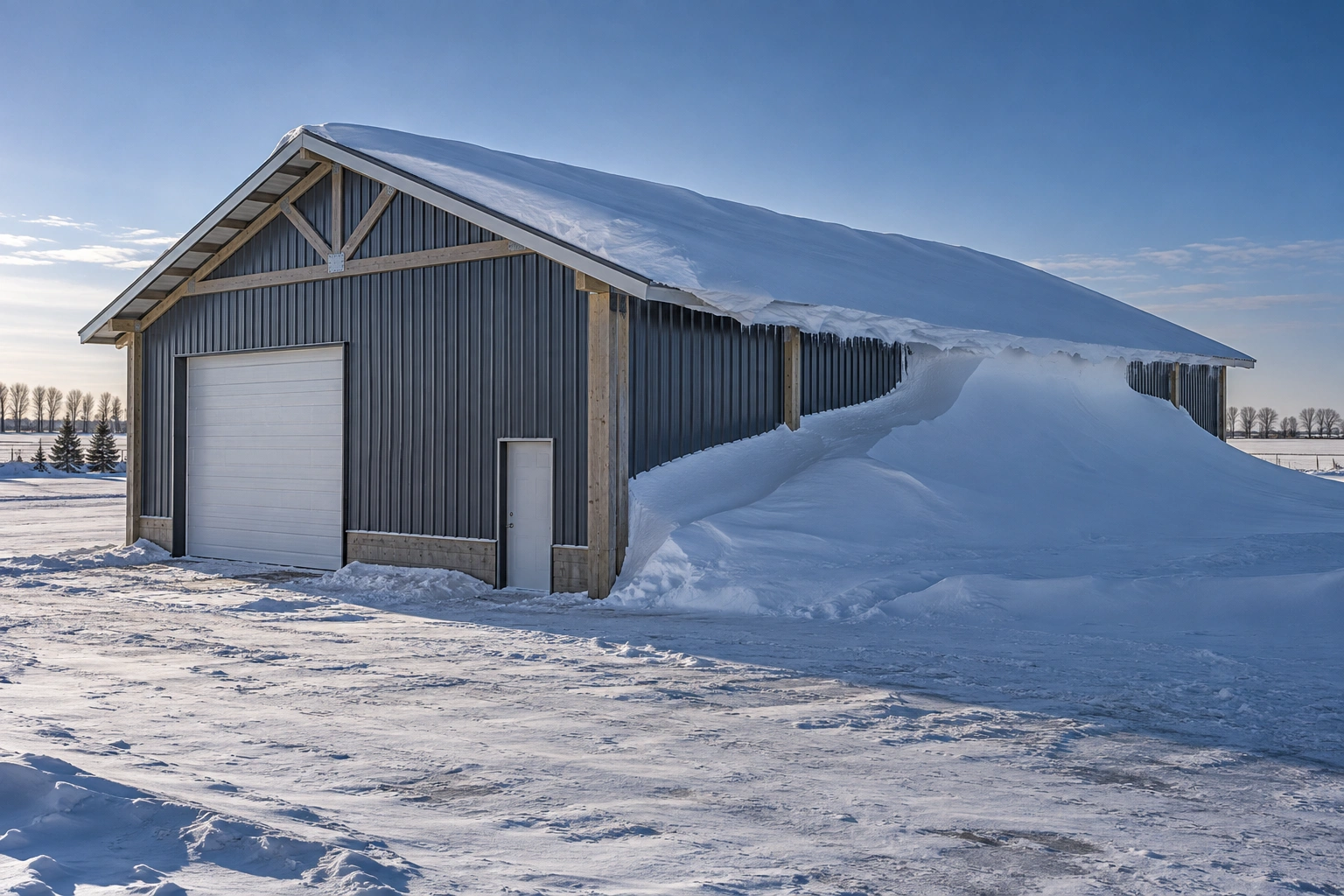 Pole Barn Snow Load Reinforcement
