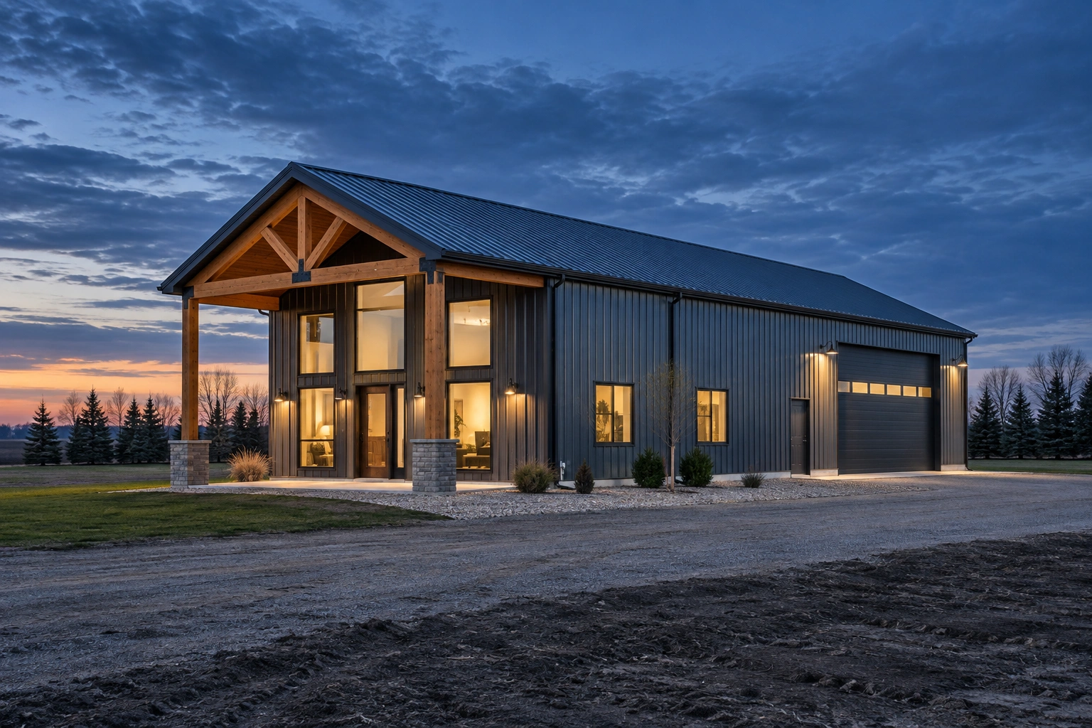 Pole Barns with Living Quarters (Barndominiums)