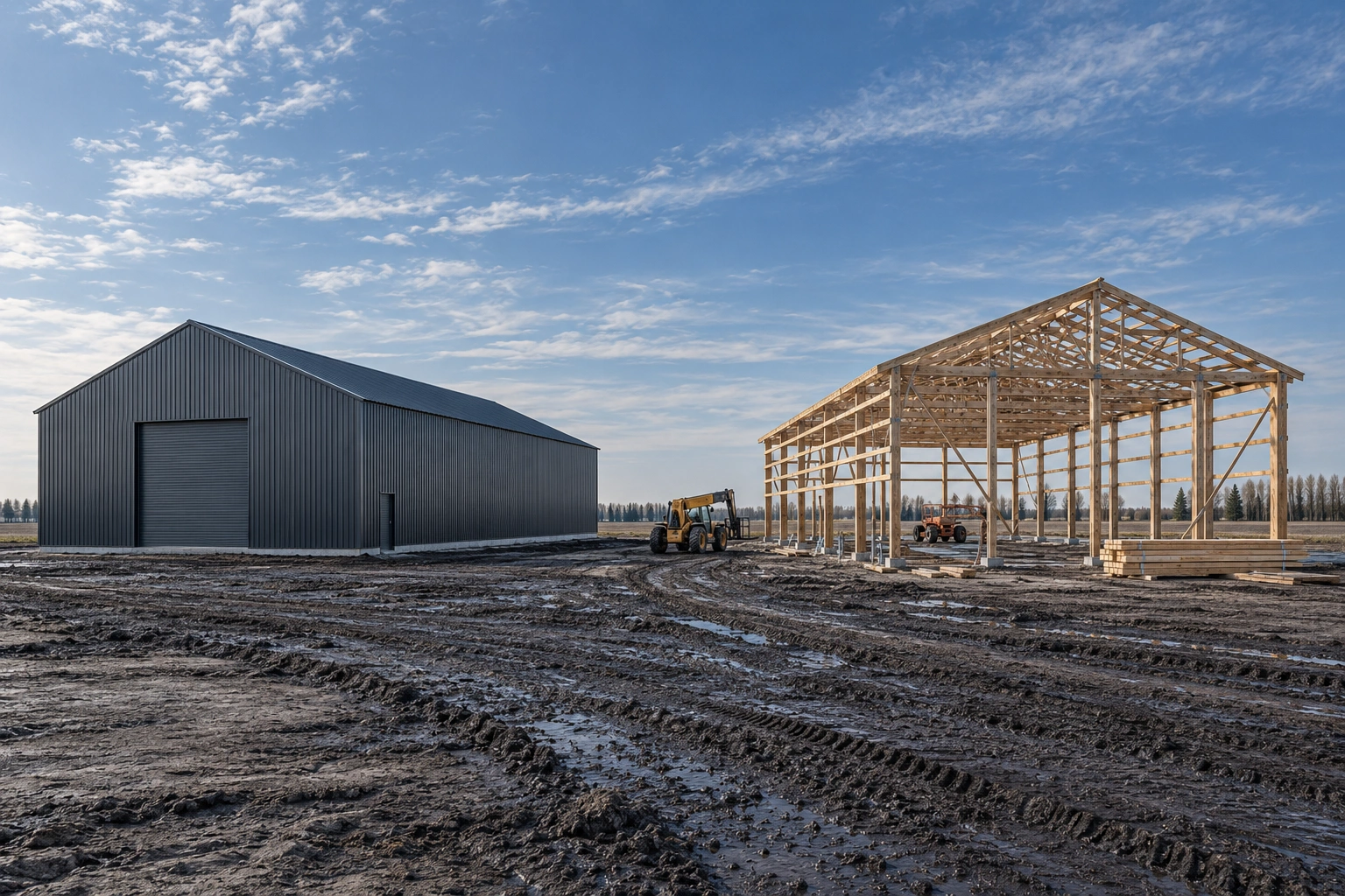 Post-Frame Building Construction